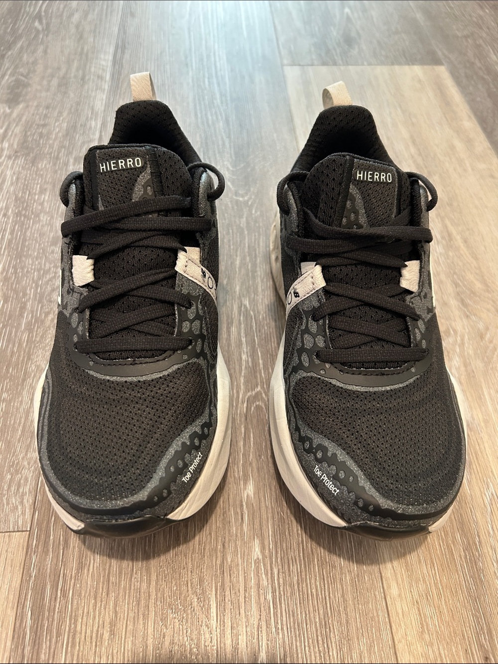 New Balance Black & White Running Sneakers